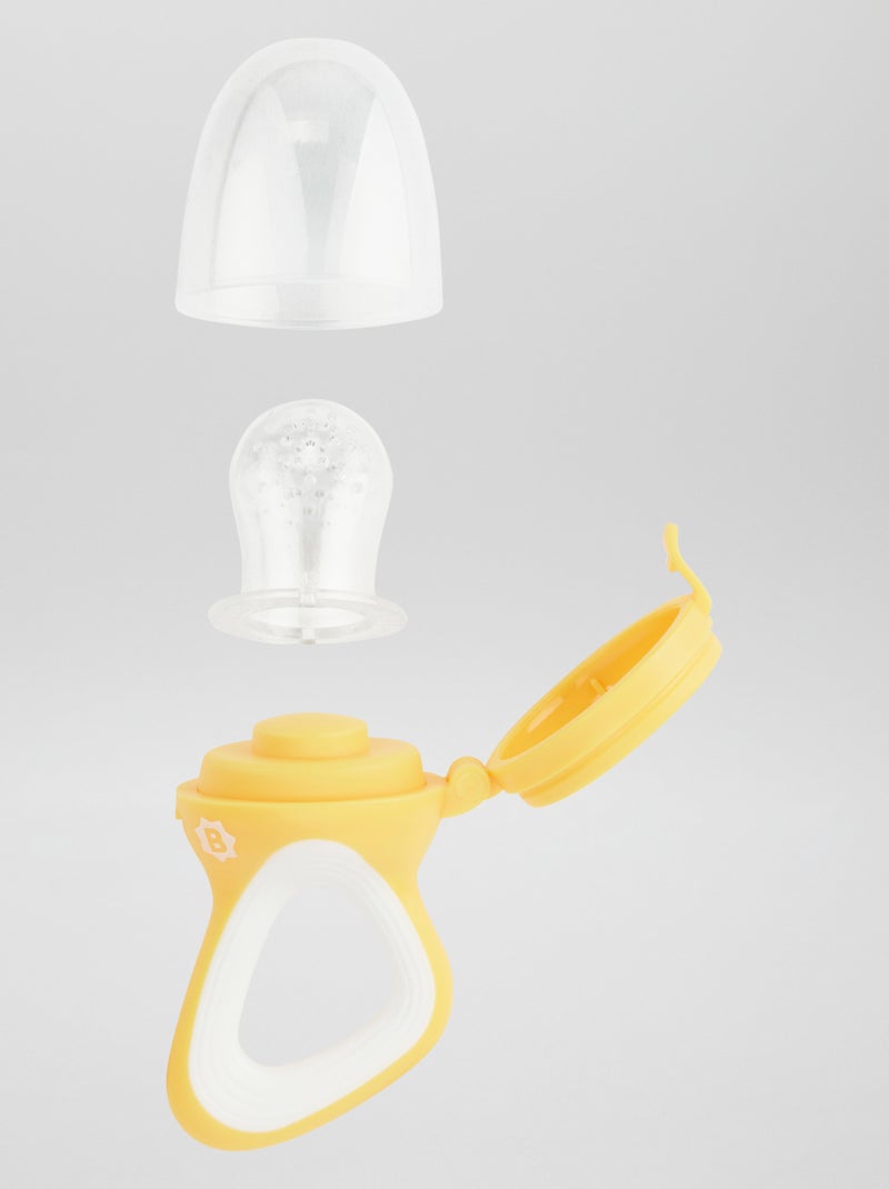 Alimentador antiahogo 'Badabulle' amarillo - Kiabi