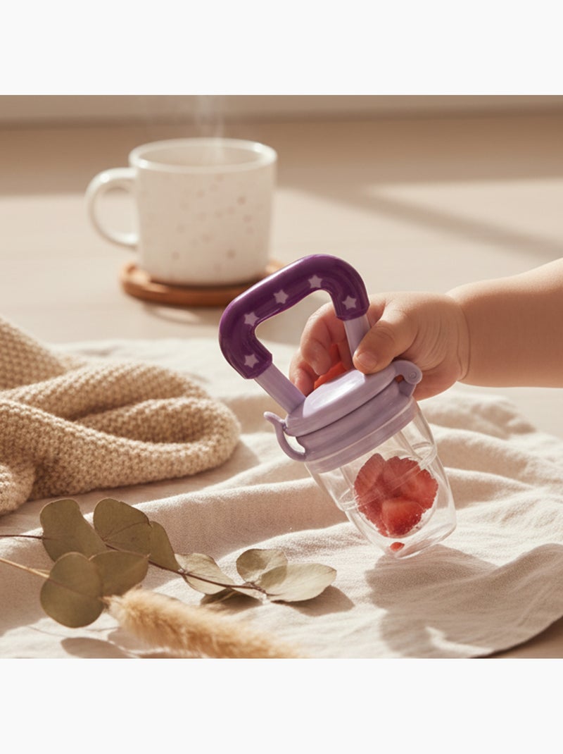 Alimentador evolutivo de silicona Violeta - Kiabi
