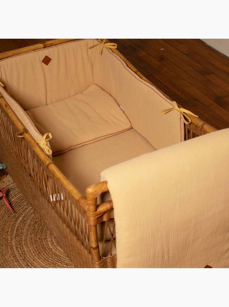 Almohada bebé plana gasa algodón | SEVIRA KIDS Beige - Kiabi