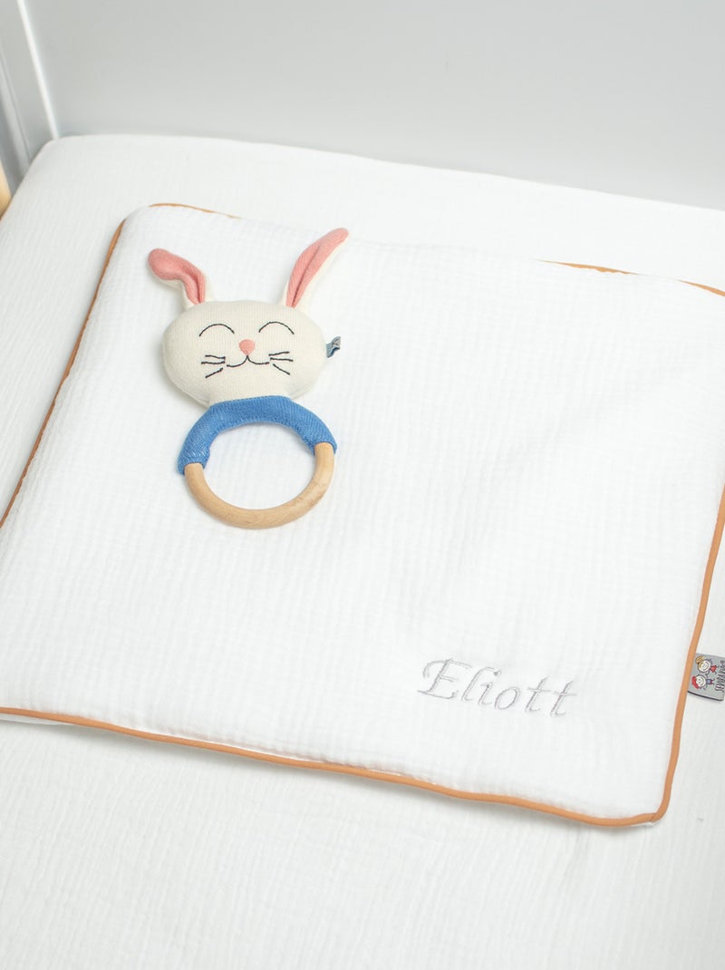 Almohada bebé plana gasa algodón | SEVIRA KIDS Blanco - Kiabi