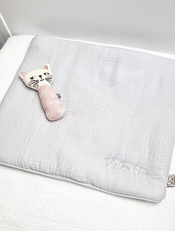 Almohada bebé plana gasa algodón | SEVIRA KIDS