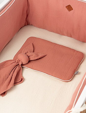 Almohada bebé plana gasa algodón | SEVIRA KIDS