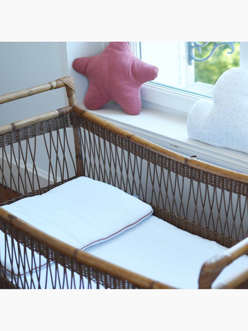 Almohada bebé plana gasa algodón | SEVIRA KIDS Marrón - Kiabi