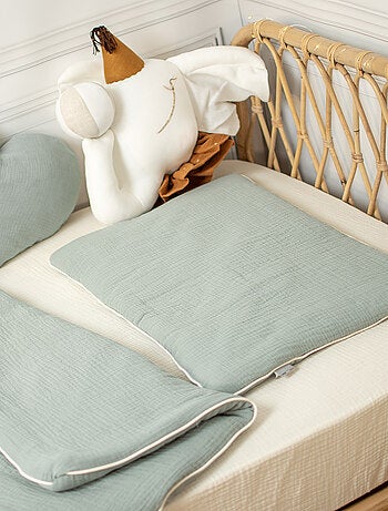 Almohada bebé plana gasa algodón | SEVIRA KIDS