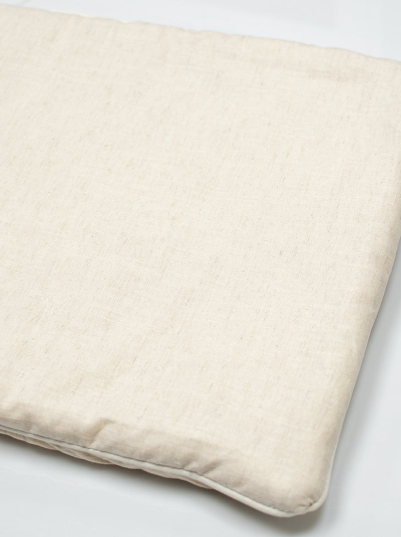 Almohada bebé plana lino | SEVIRA KIDS Beige - Kiabi