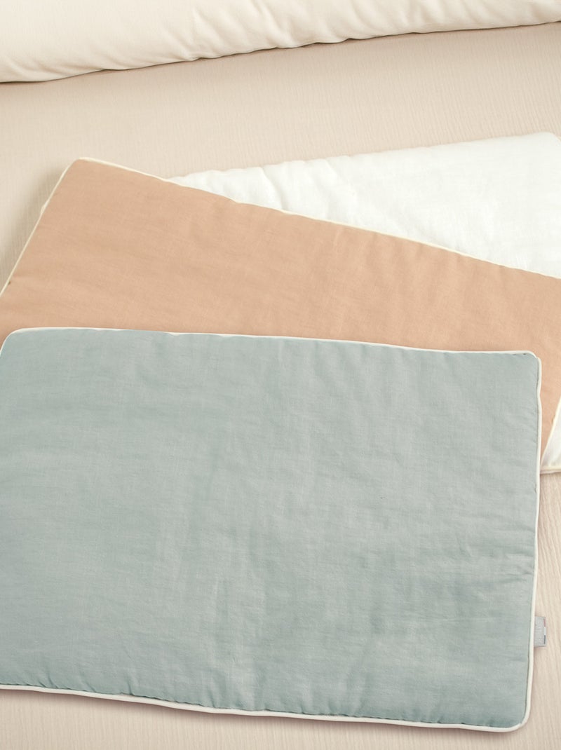 Almohada bebé plana lino | SEVIRA KIDS Beige - Kiabi