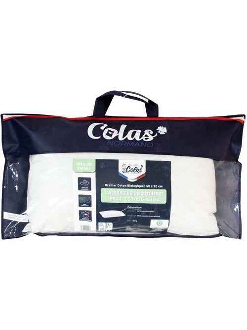 Almohada bebé suave algodón orgánico | Colas Normand - Kiabi