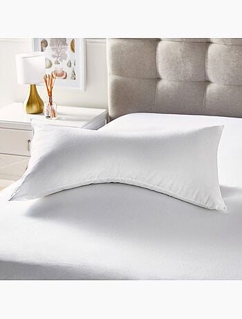 Almohada cervical de fibra - HOME Mariposa - Firmeza Media - Funda Algodón