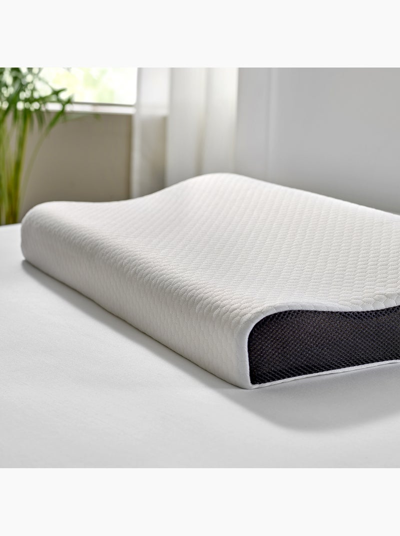 Almohada Cervical Ergonómica - Aloe Vera - Dermoprotectora Blanco - Kiabi