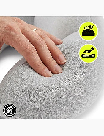 Almohada cervical hypermotion para viajes con soporte ergonómico de 360°