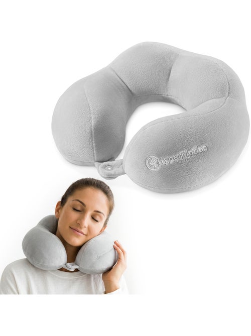 Almohada cervical hypermotion para viajes con soporte ergonómico de 360° - Kiabi Almohada cervical hypermotion para viajes con soporte ergonómico de 360° - Kiabi