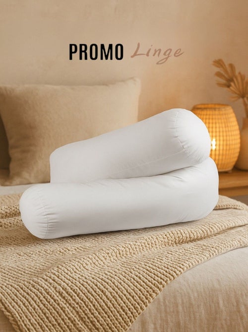Almohada cil?ndrica de Poli?ster PROMO LINGE - Kiabi Almohada cil?ndrica de Poli?ster PROMO LINGE - Kiabi