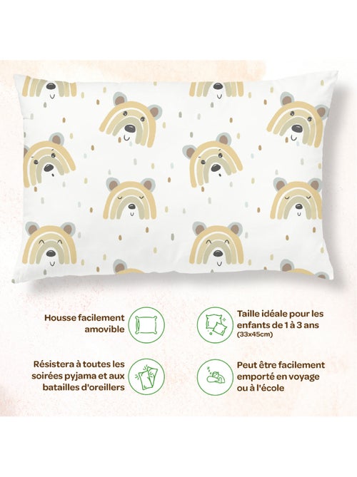 Almohada con funda incluida - Algodón OEKO-TEX | SUPERBE BEBE - Kiabi