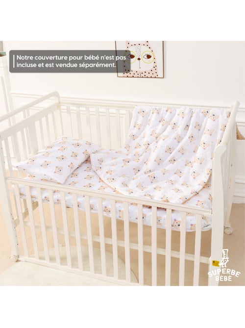 Almohada con funda incluida - Algodón OEKO-TEX | SUPERBE BEBE - Kiabi