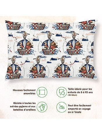 Almohada con funda incluida - Algodón OEKO-TEX | SUPERBE BEBE
