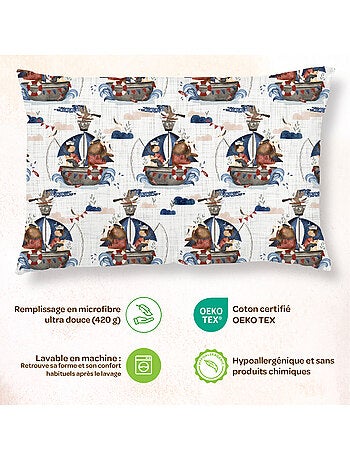 Almohada con funda incluida - Algodón OEKO-TEX | SUPERBE BEBE
