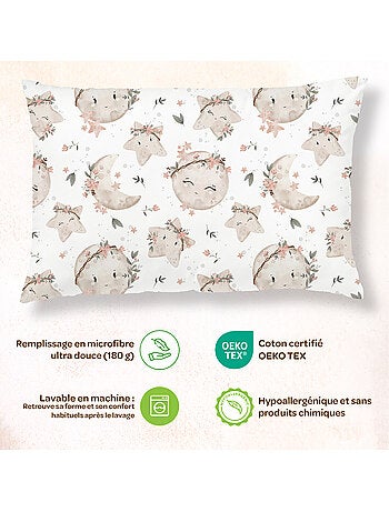 Almohada con funda incluida - Algodón OEKO-TEX | SUPERBE BEBE