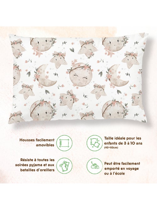 Almohada con funda incluida - Algodón OEKO-TEX | SUPERBE BEBE - Kiabi
