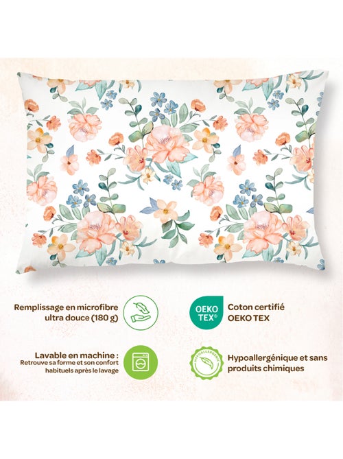 Almohada con funda incluida - Algodón OEKO-TEX | SUPERBE BEBE - Kiabi