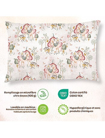 Almohada con funda incluida - Algodón OEKO-TEX | SUPERBE BEBE