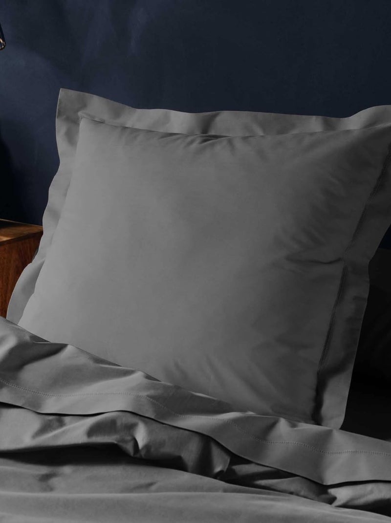 Almohada de Algodón LINA Douceur d'Intérieur Gris antracita - Kiabi