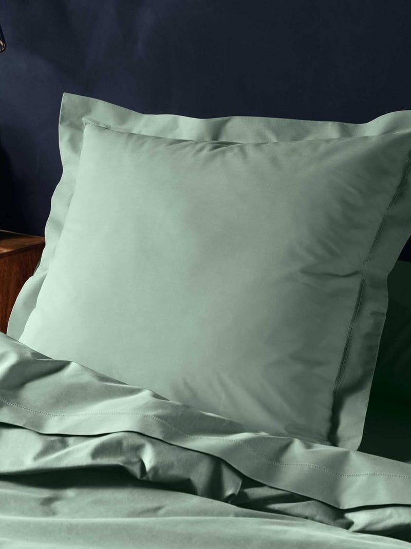 Almohada de Algodón LINA Douceur d'Intérieur Verde salvia - Kiabi