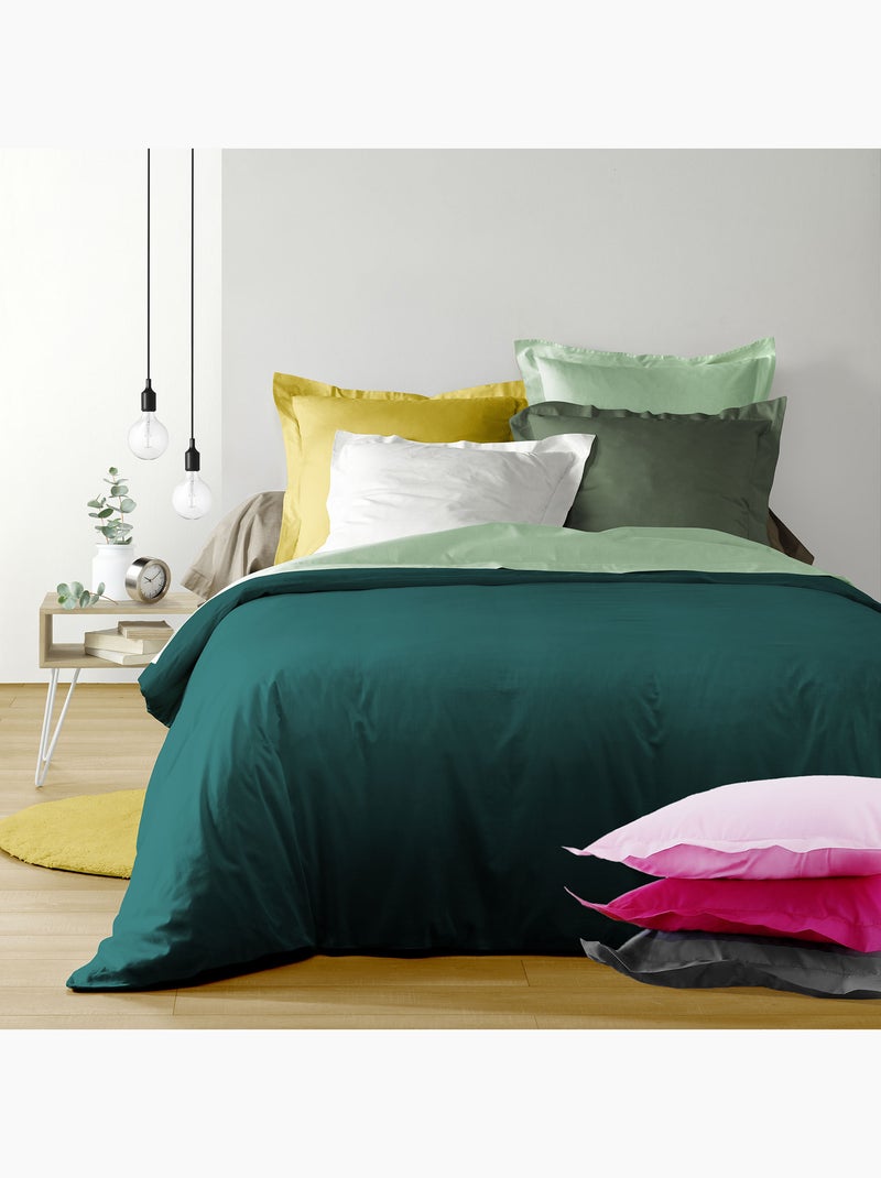 Almohada de Algodón LINA Douceur d'Intérieur Verde salvia - Kiabi