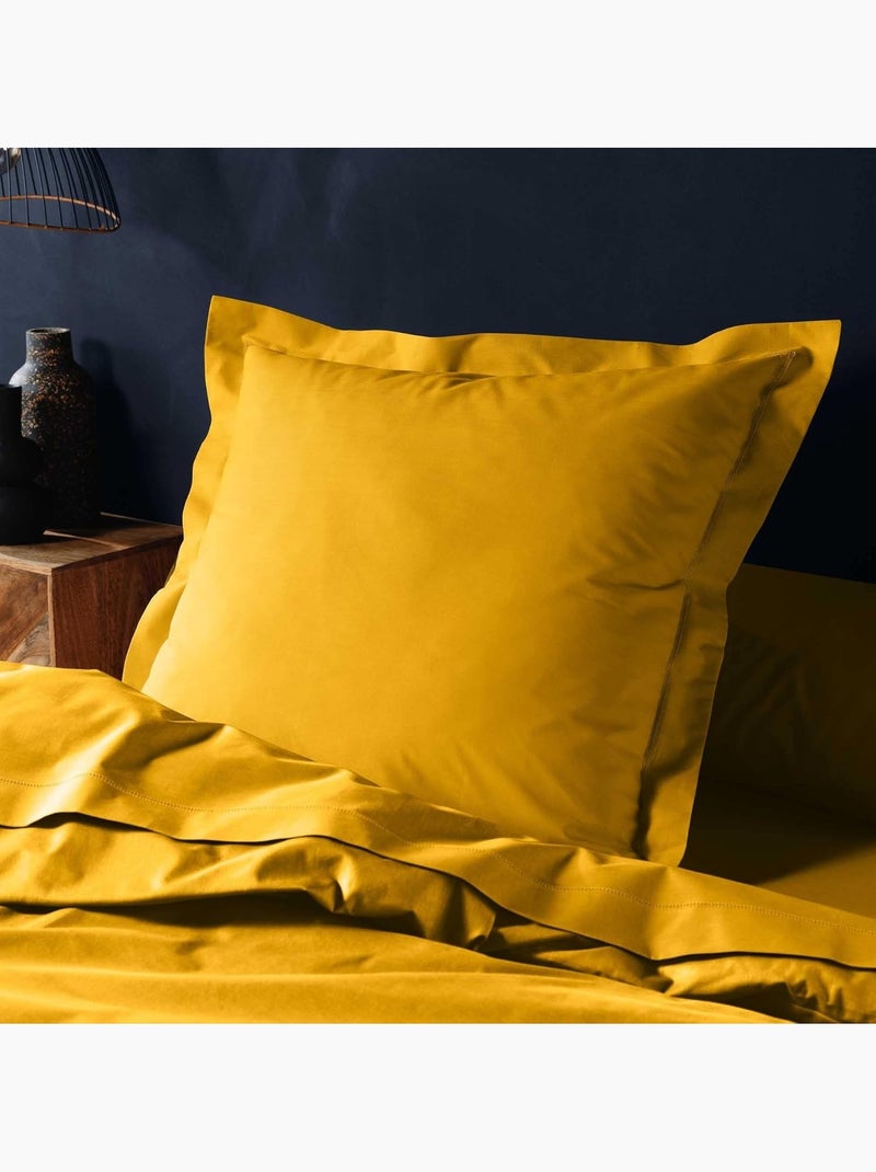 Almohada de Algodón LINA PROMO LINGE Amarillo - Kiabi