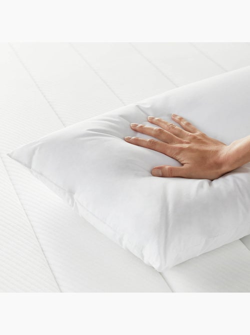 Almohada de Fibra- Tacto Gel - Dormir de lado - Firmeza Media-Alta - Kiabi