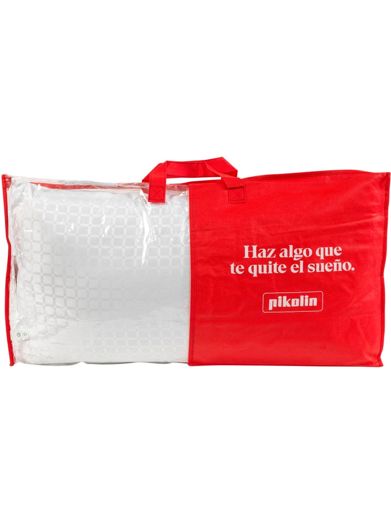 Almohada de fibra COOPER Firmeza media Transpirable Blanco - Kiabi