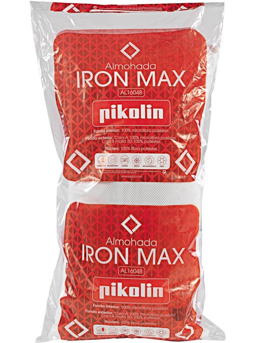 Almohada de fibra Iron Max Firmeza alta Hipoalergénica - Kiabi