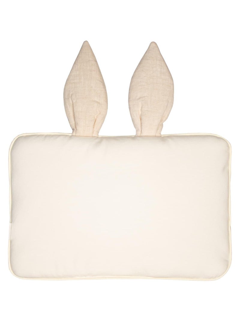 Almohada de lino extraplana conejo | SEVIRA KIDS Beige - Kiabi