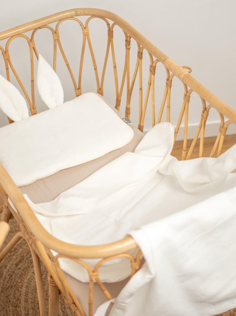 Almohada de lino extraplana conejo | SEVIRA KIDS Crudo - Kiabi