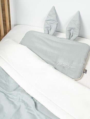 Almohada de lino extraplana conejo | SEVIRA KIDS