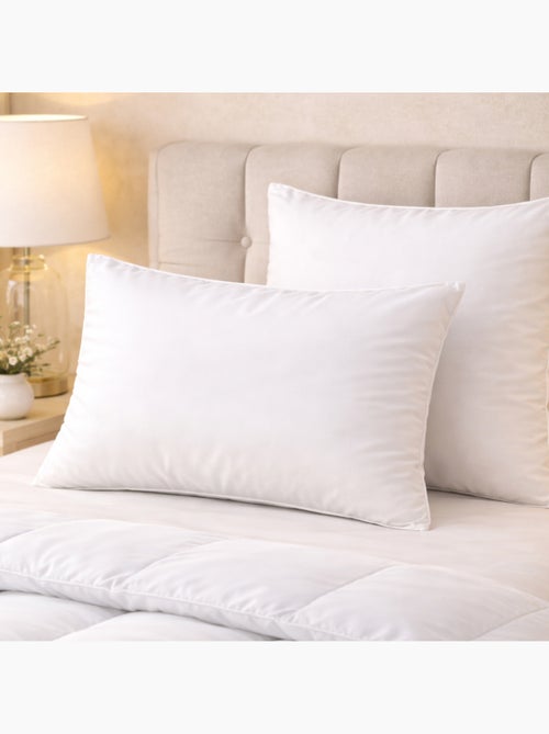 Almohada de microfibra transpirable con tratamiento de aloe vera - Kiabi