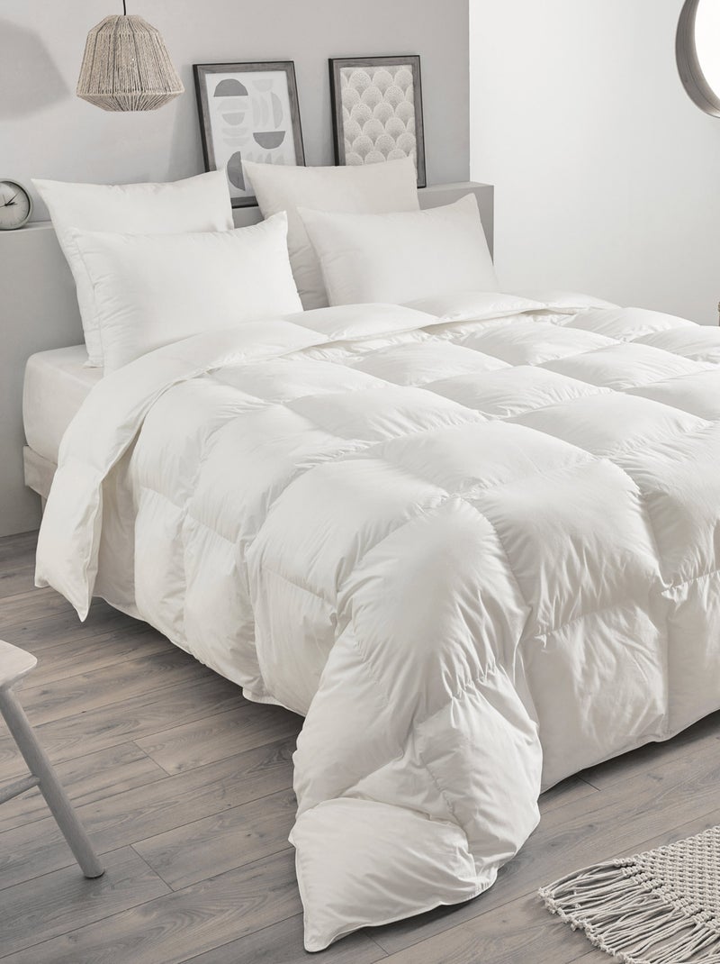 Almohada de plumas y plumón Blanco - Kiabi