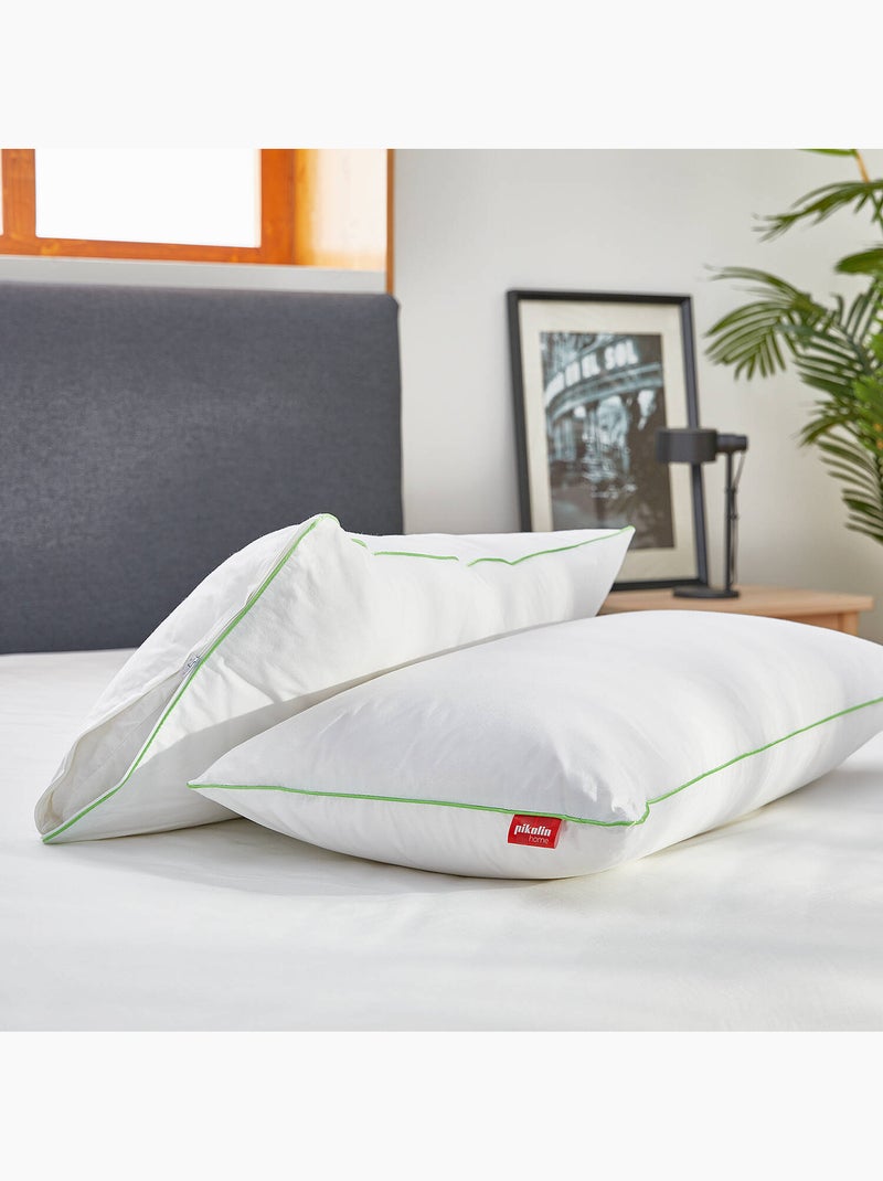 Almohada de plumón - Firmeza muy Alta Blanco - Kiabi