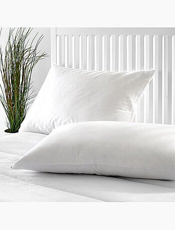 Almohada de Plumón - HOME - Firmeza Baja -Funda de Algodón