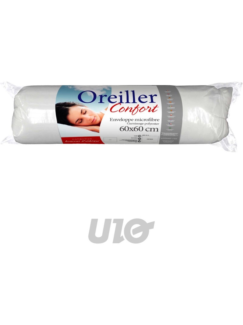 Almohada de Poliéster Moelleux Douceur d'Intérieur Blanco - Kiabi