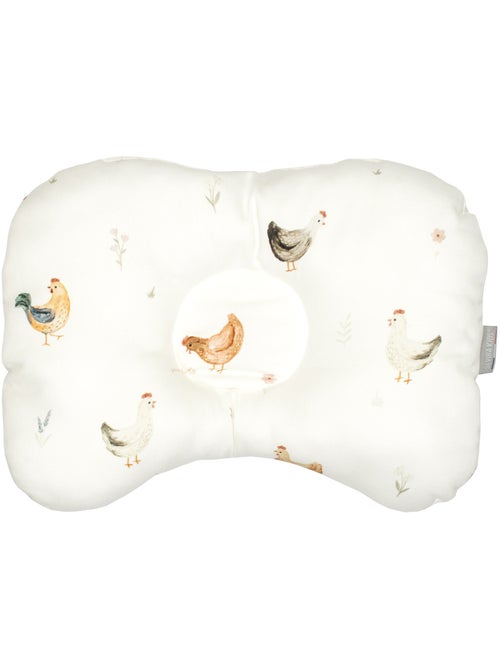 Almohada ergonómica para la cabeza de satén de algodón gallina | SEVIRA KIDS - Kiabi Almohada ergonómica para la cabeza de satén de algodón gallina | SEVIRA KIDS - Kiabi