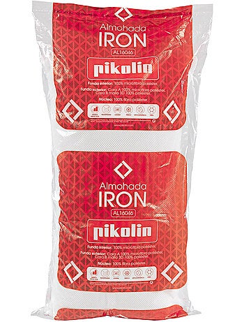 Almohada fibra iron firmeza media-alta hipoalergénica
