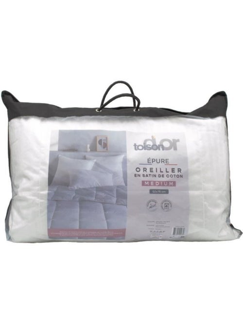 Almohada firme de algodón 100% - Kiabi Almohada firme de algodón 100% - Kiabi