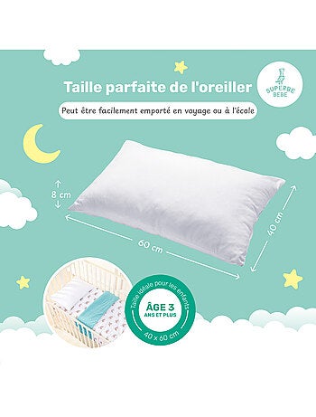 Almohada infantil 40 x 60 | SUPERBE BEBE