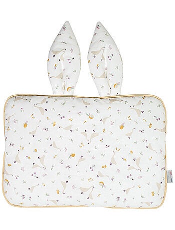 Almohada para bebé plana y reversible de algodón - SEVIRA KIDS