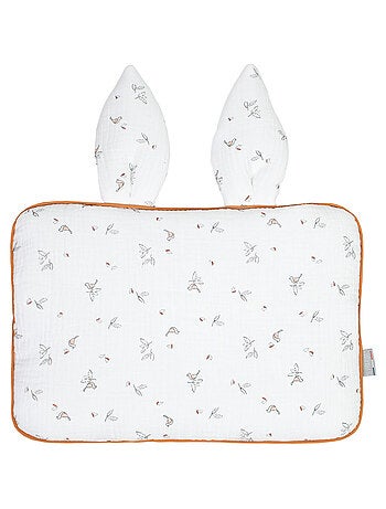 Almohada para bebé plana y reversible de algodón - SEVIRA KIDS