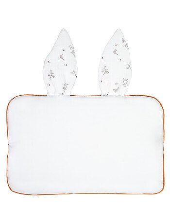 Almohada para bebé plana y reversible de algodón - SEVIRA KIDS