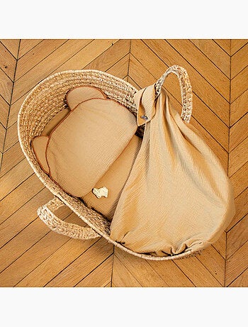 Almohada para bebé plana y reversible de algodón - SEVIRA KIDS