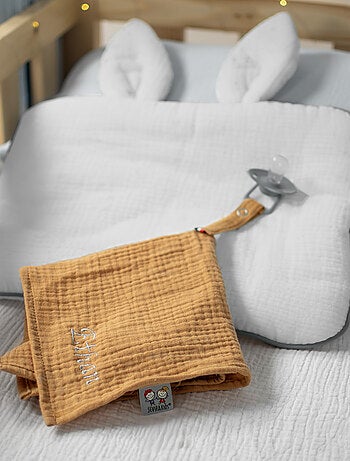 Almohada para bebé plana y reversible de algodón - SEVIRA KIDS