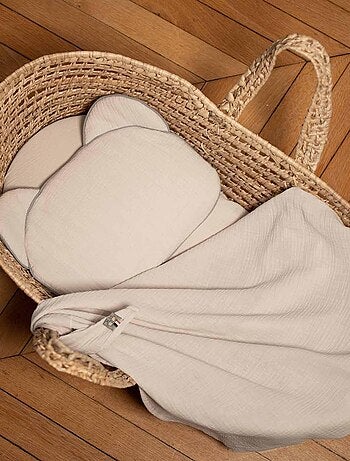 Almohada para bebé plana y reversible de algodón - SEVIRA KIDS