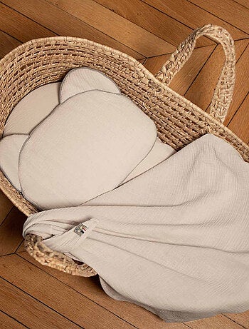 Almohada para bebé plana y reversible de algodón - SEVIRA KIDS